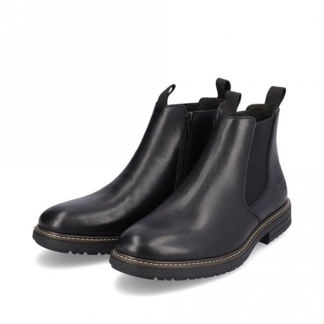 Rieker 33180 Men Boots - Black