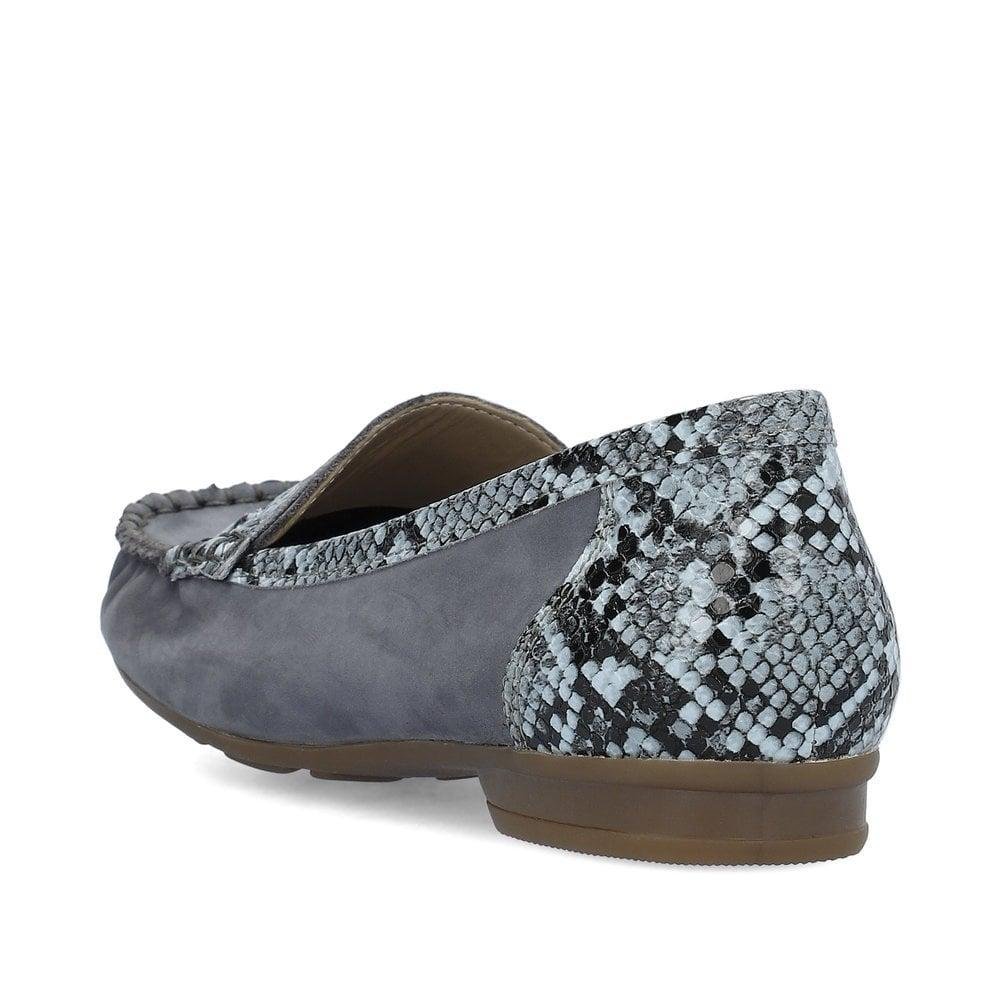 Rieker 40054-14 Whitney Womens Shoes - Blue