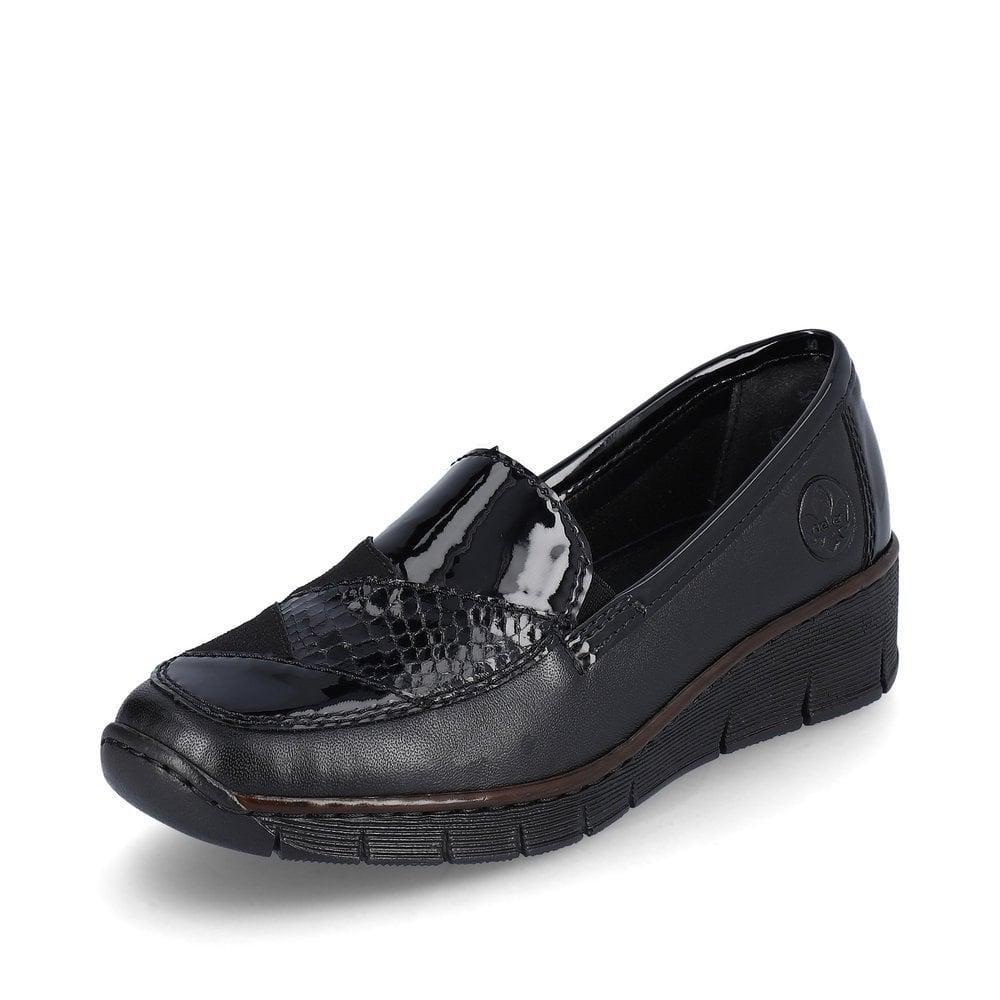 Rieker 53785-14 Doris Womens Shoes - Blue