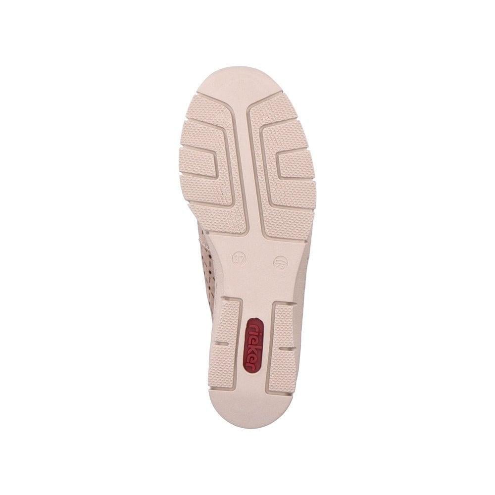 Rieker 53795-60 Doris Womens Slip-On Shoes - Beige