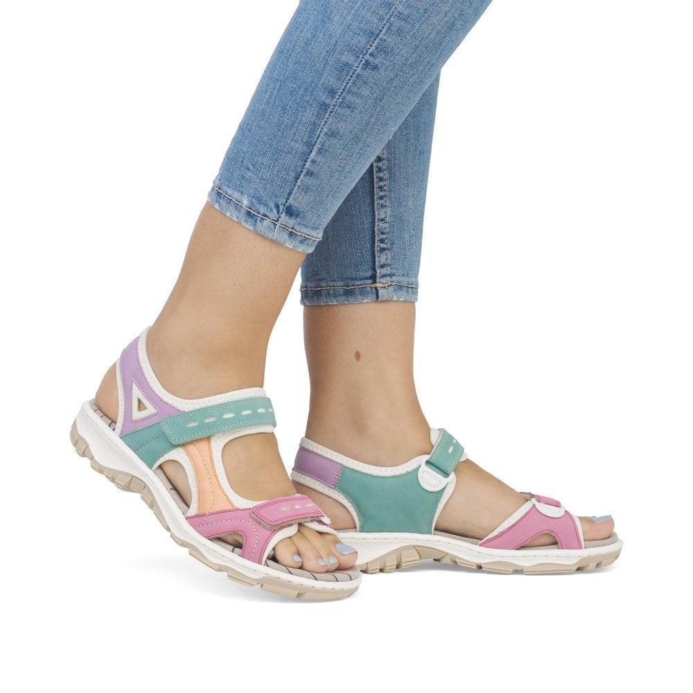 Rieker 68866-92 Clara Womens Sandals - Multi