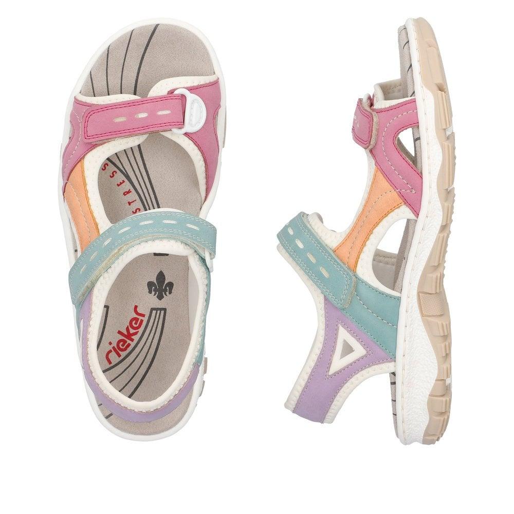 Rieker 68866-92 Clara Womens Sandals - Multi