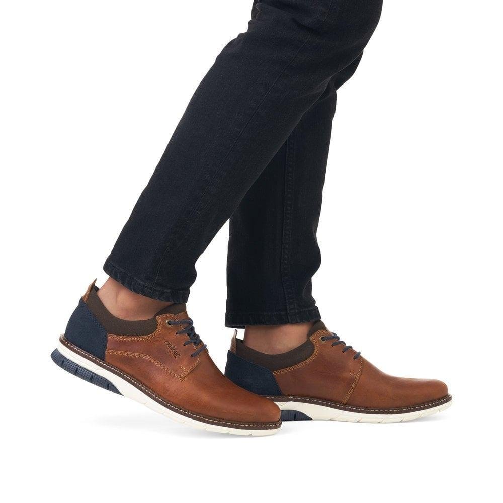 Rieker Dustin Mens Shoes - Brown