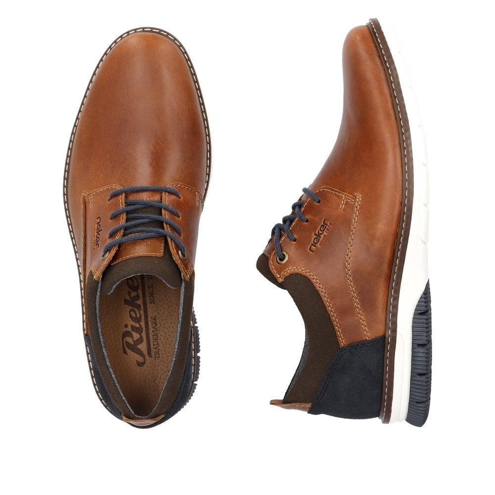 Rieker Dustin Mens Shoes - Brown