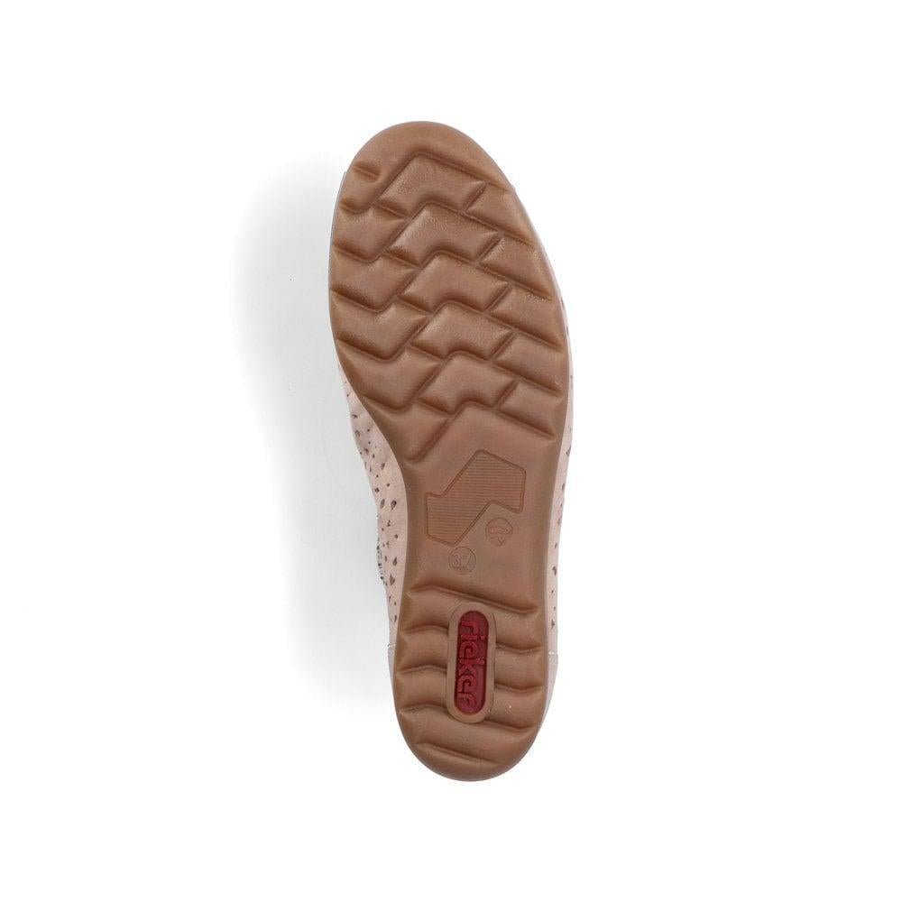 Rieker L9365-61 Anita Womens Slip On Shoes - Beige