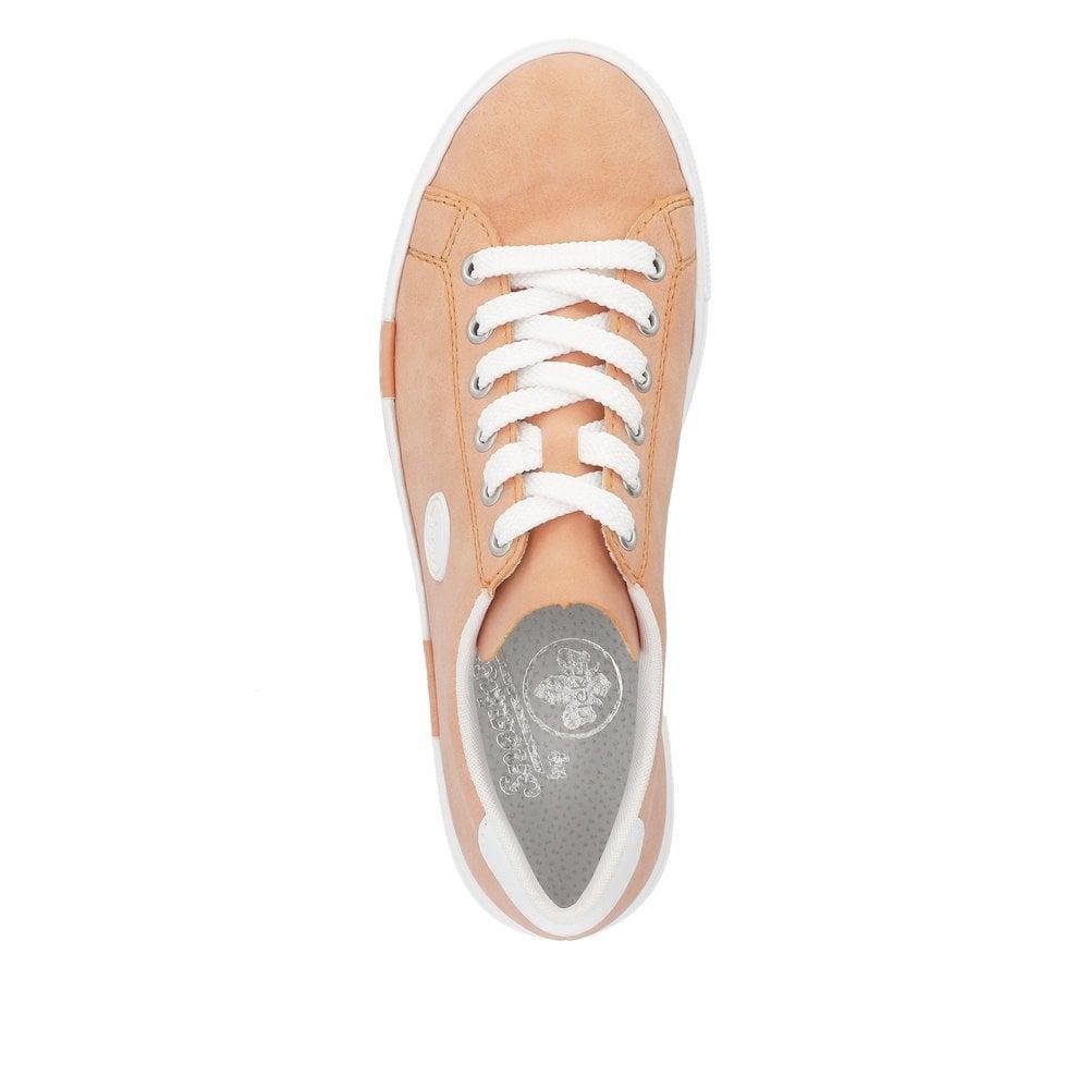 Rieker N49W1-38 Enya Womens Shoes - Orange