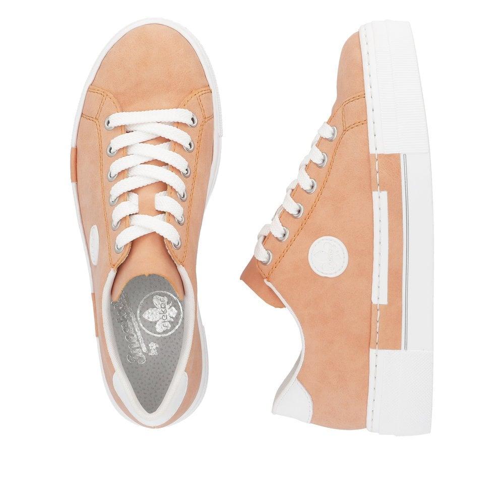Rieker N49W1-38 Enya Womens Shoes - Orange