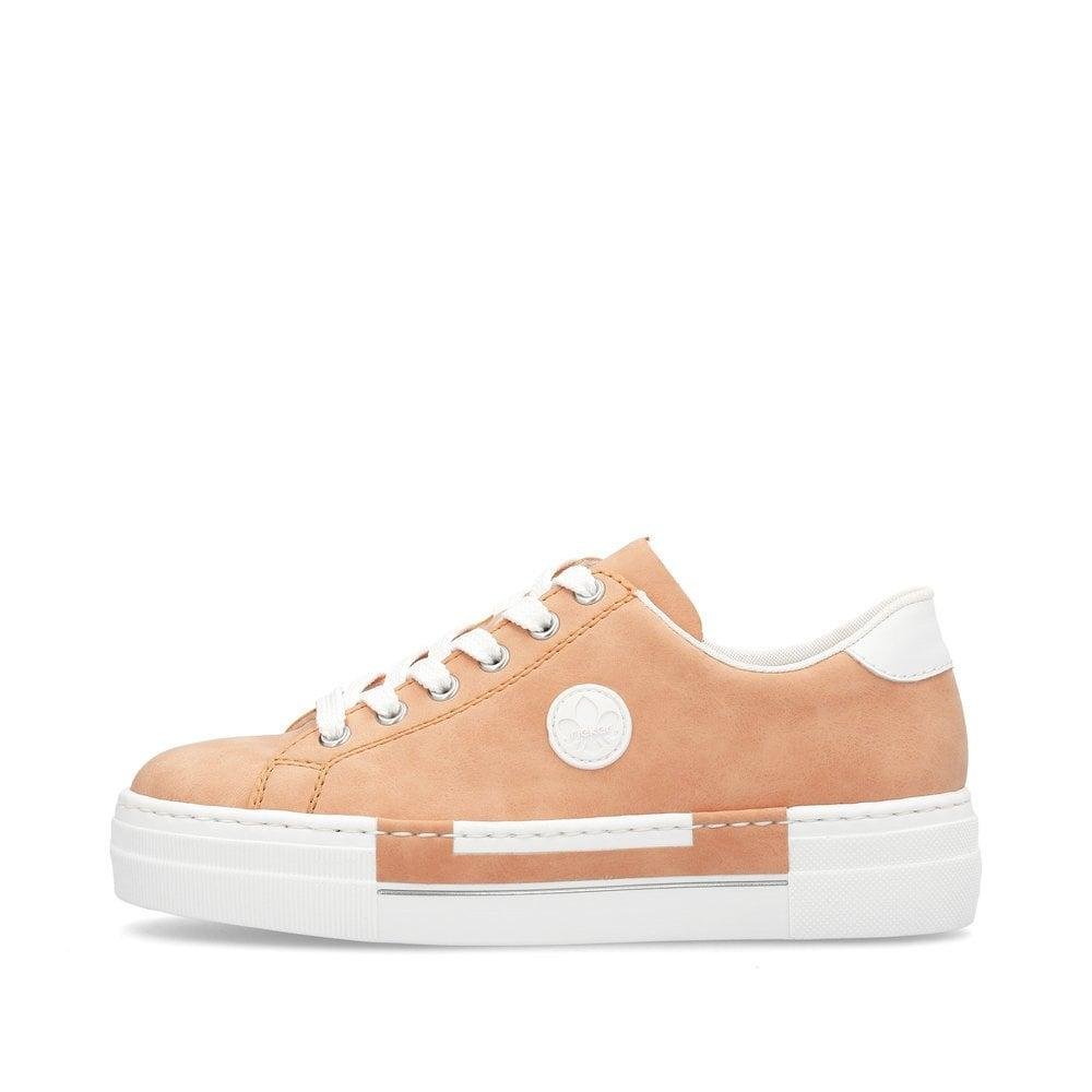 Rieker N49W1-38 Enya Womens Shoes - Orange