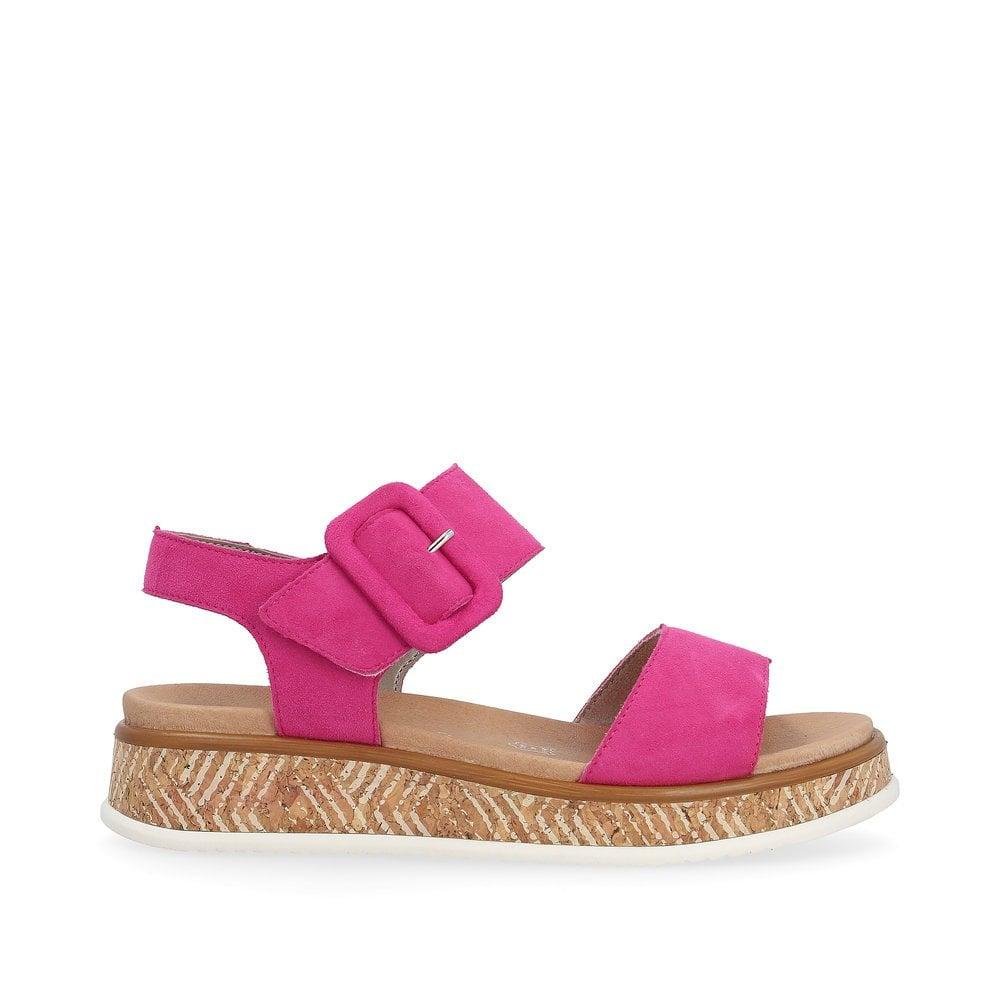 Rieker R-Evolution W0800-31 Meg Womens Sandals - Rose