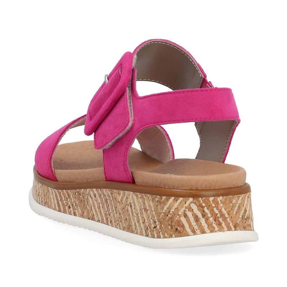 Rieker R-Evolution W0800-31 Meg Womens Sandals - Rose