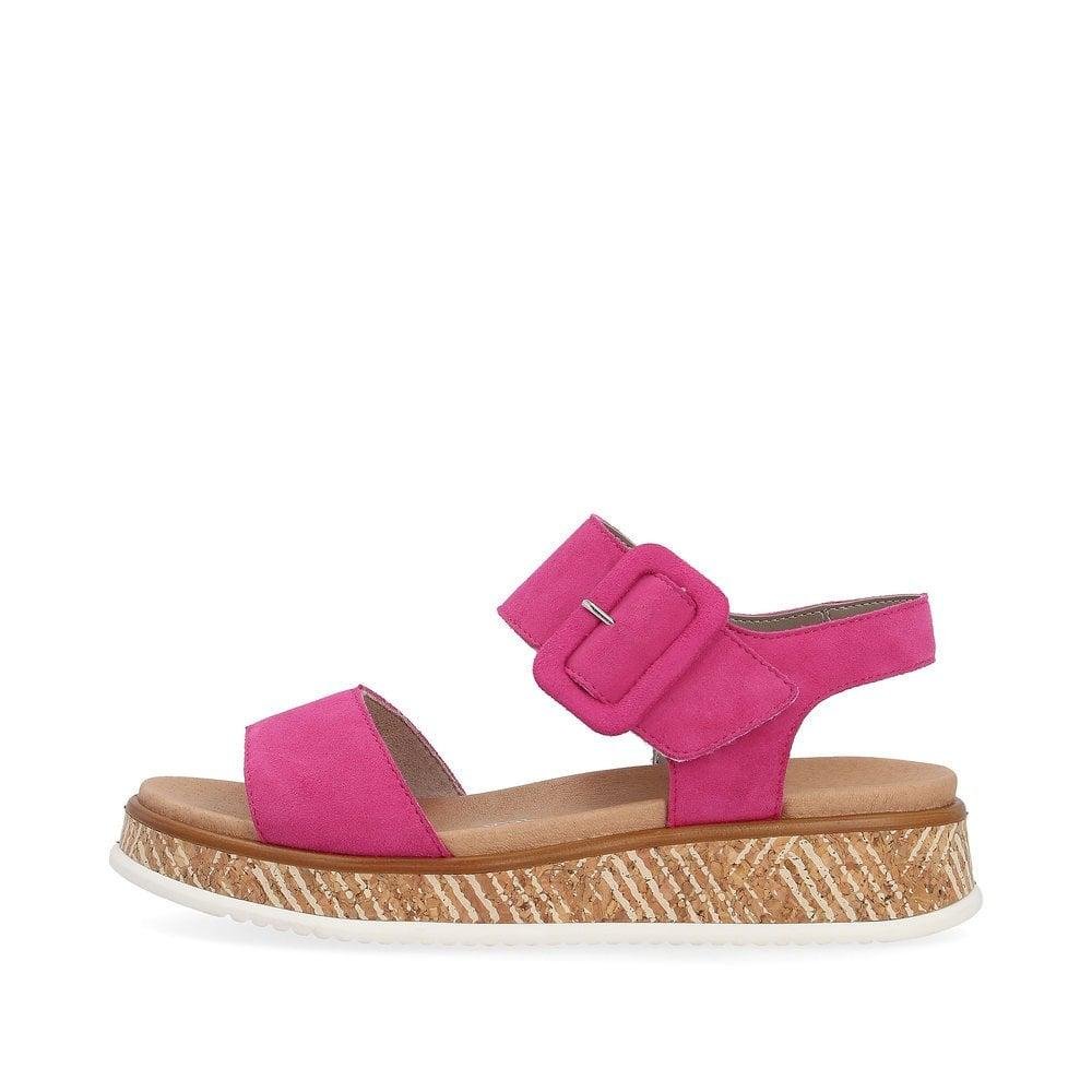 Rieker R-Evolution W0800-31 Meg Womens Sandals - Rose