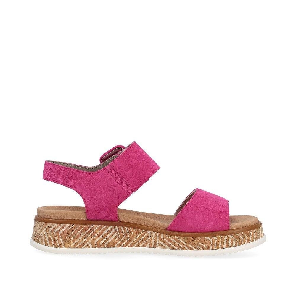 Rieker R-Evolution W0800-31 Meg Womens Sandals - Rose