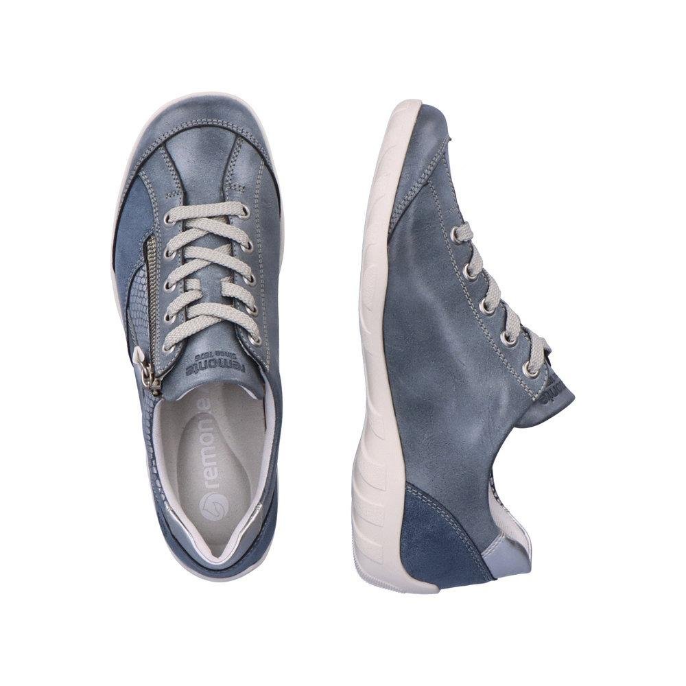 Rieker R3410-14 Liv Womens Casual Shoes - Blue Combination