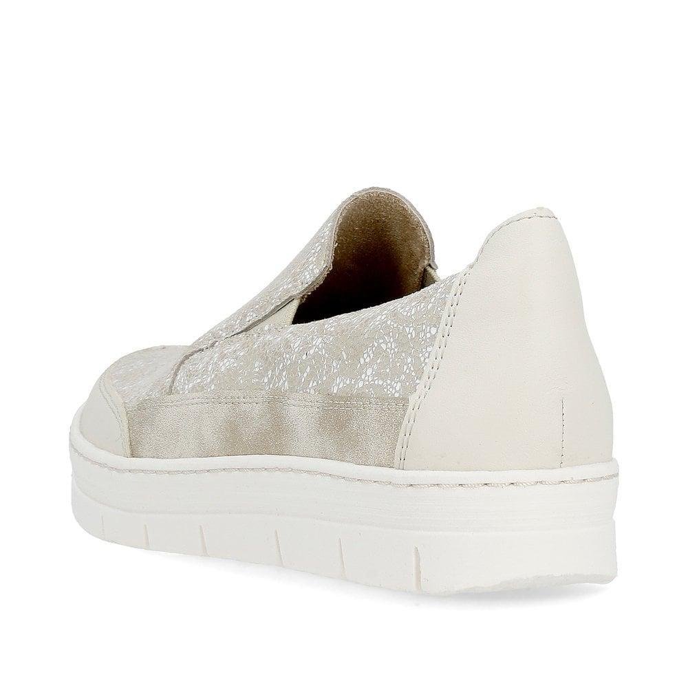 Rieker Remonte D5829-90 Kaja Womens Shoes - Metallic