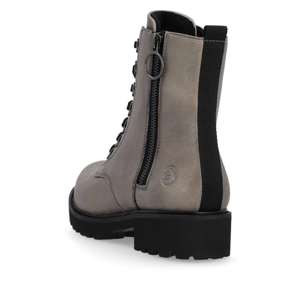 Rieker Remonte D8671-91 Marusha Womens Boots - Metallic