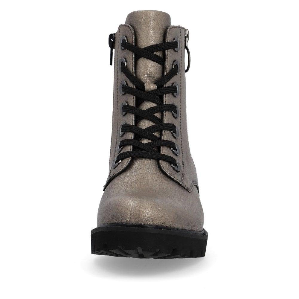 Rieker Remonte D8671-91 Marusha Womens Boots - Metallic