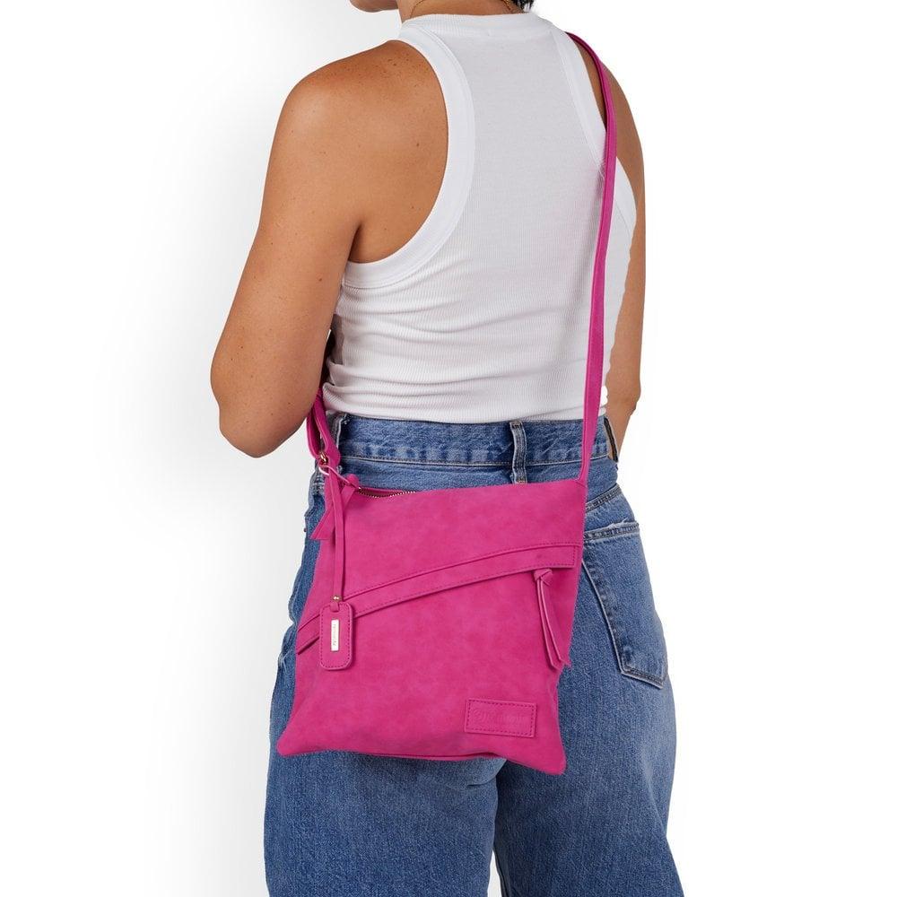 Rieker Remonte Q0619-32 Zipper Bag - Pink