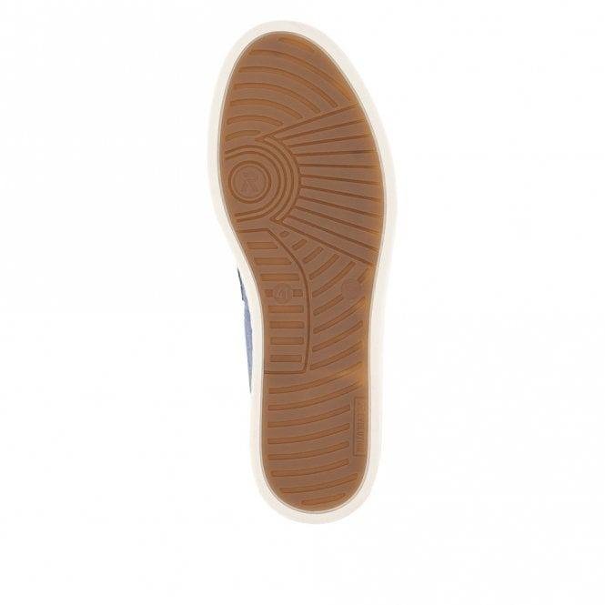 Rieker U0703-14 Nash Mens Shoes - Blue