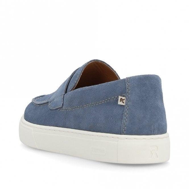 Rieker U0703-14 Nash Mens Shoes - Blue