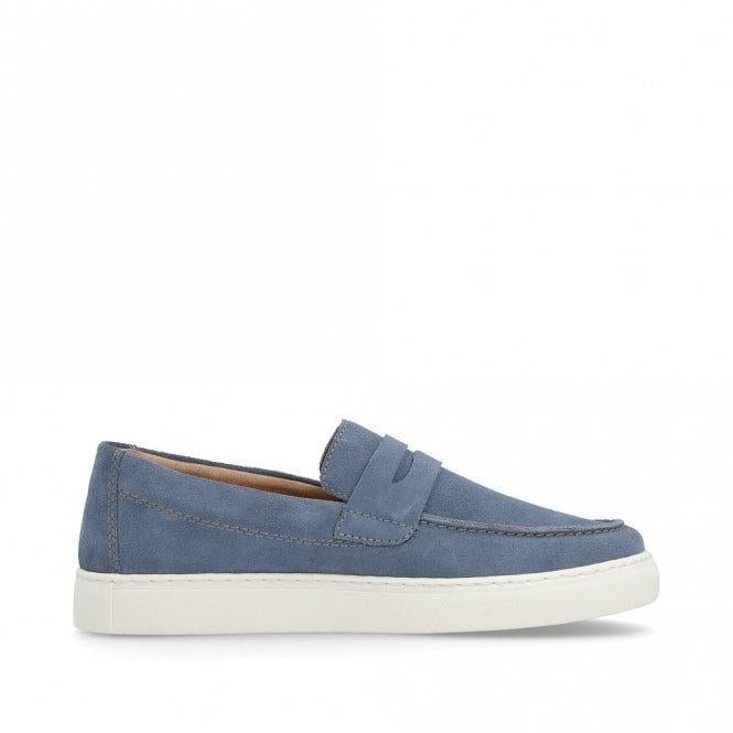 Rieker U0703-14 Nash Mens Shoes - Blue
