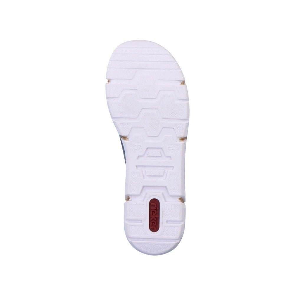 Rieker V23M9-10 Regina Womens Slip-On Sandals - Blue