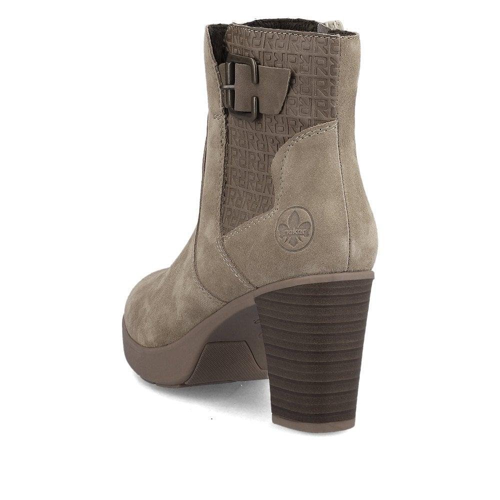 Rieker Y2252-64 Eva Womens Boots - Beige