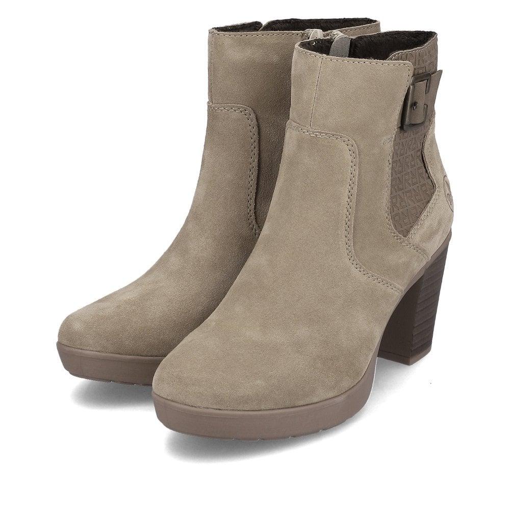 Rieker Y2252-64 Eva Womens Boots - Beige