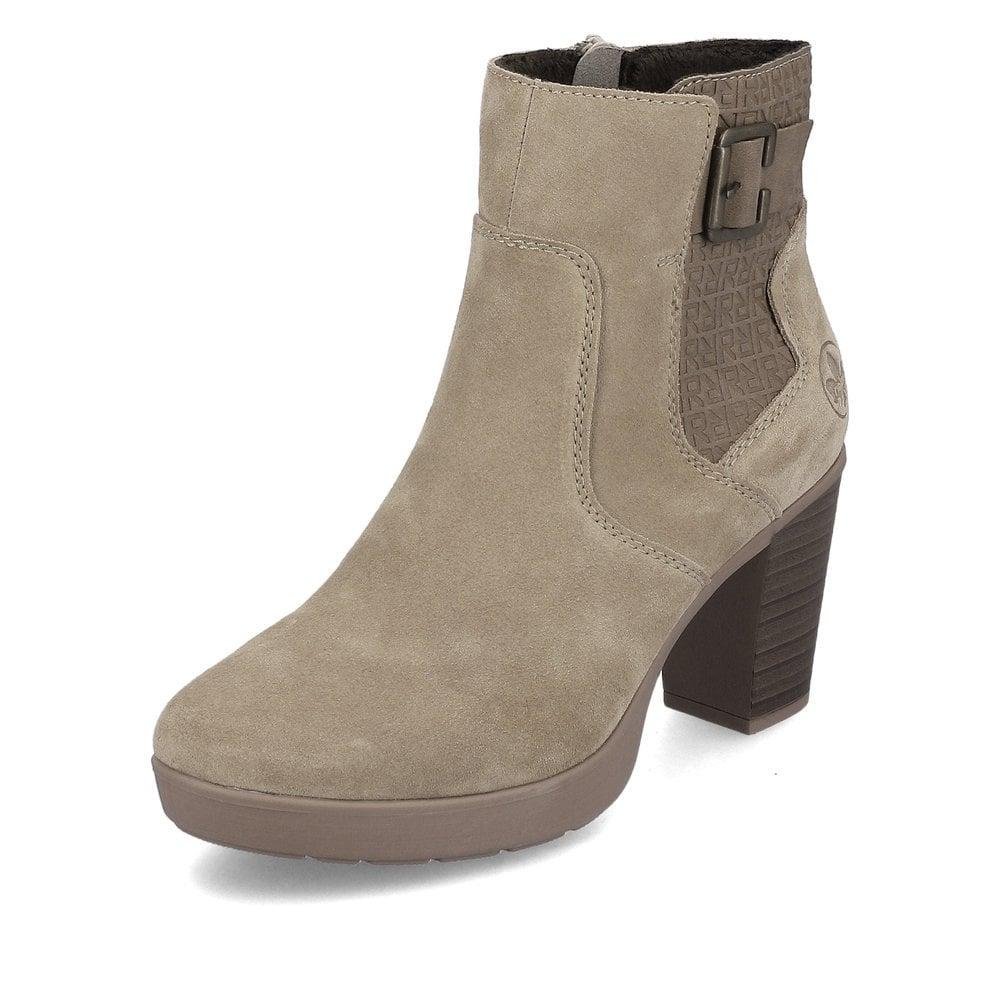 Rieker Y2252-64 Eva Womens Boots - Beige