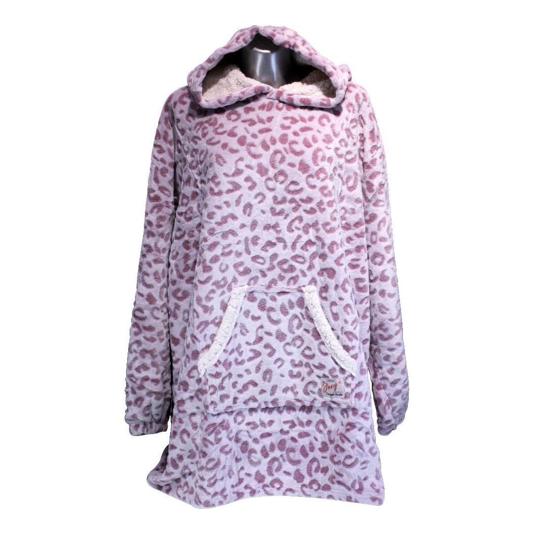 Something Special Gifts Ladies Joey Oversize Hoodie - Dusty Pink
