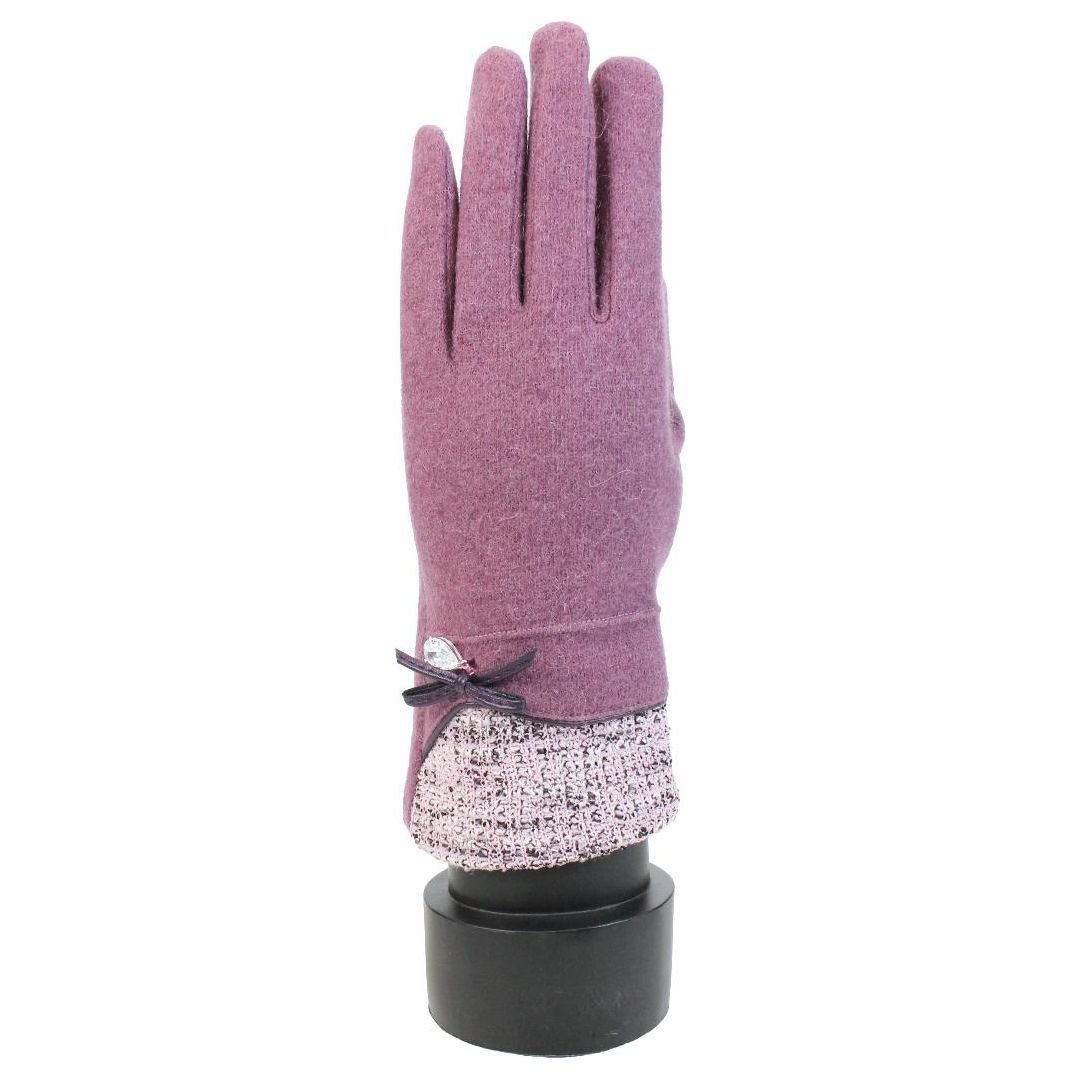 Something Special Gifts Luxury Wool Gloves - Mauve