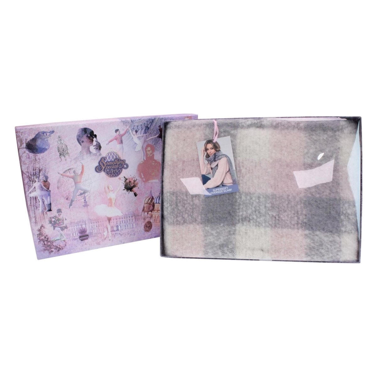 Something Special Gifts Supersoft Oversize Scarf - Dusty Pink