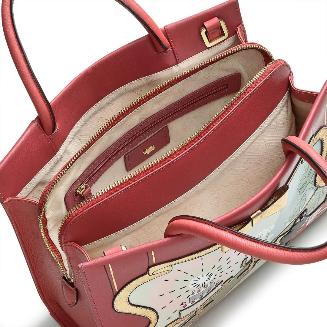 The Radley Hotel Medium Ziptop Multiway Bag - Copper Pink