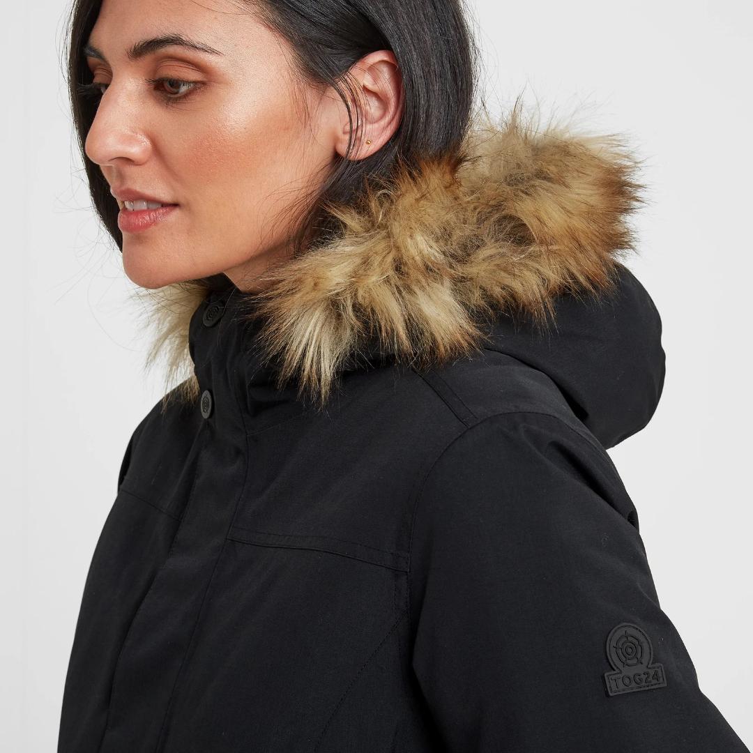 Tog24 Alderidge Womens Waterproof Parka - Black