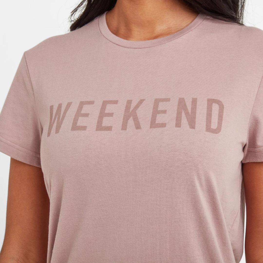 Tog24 Dakota Womens T-shirt - Faded Pink