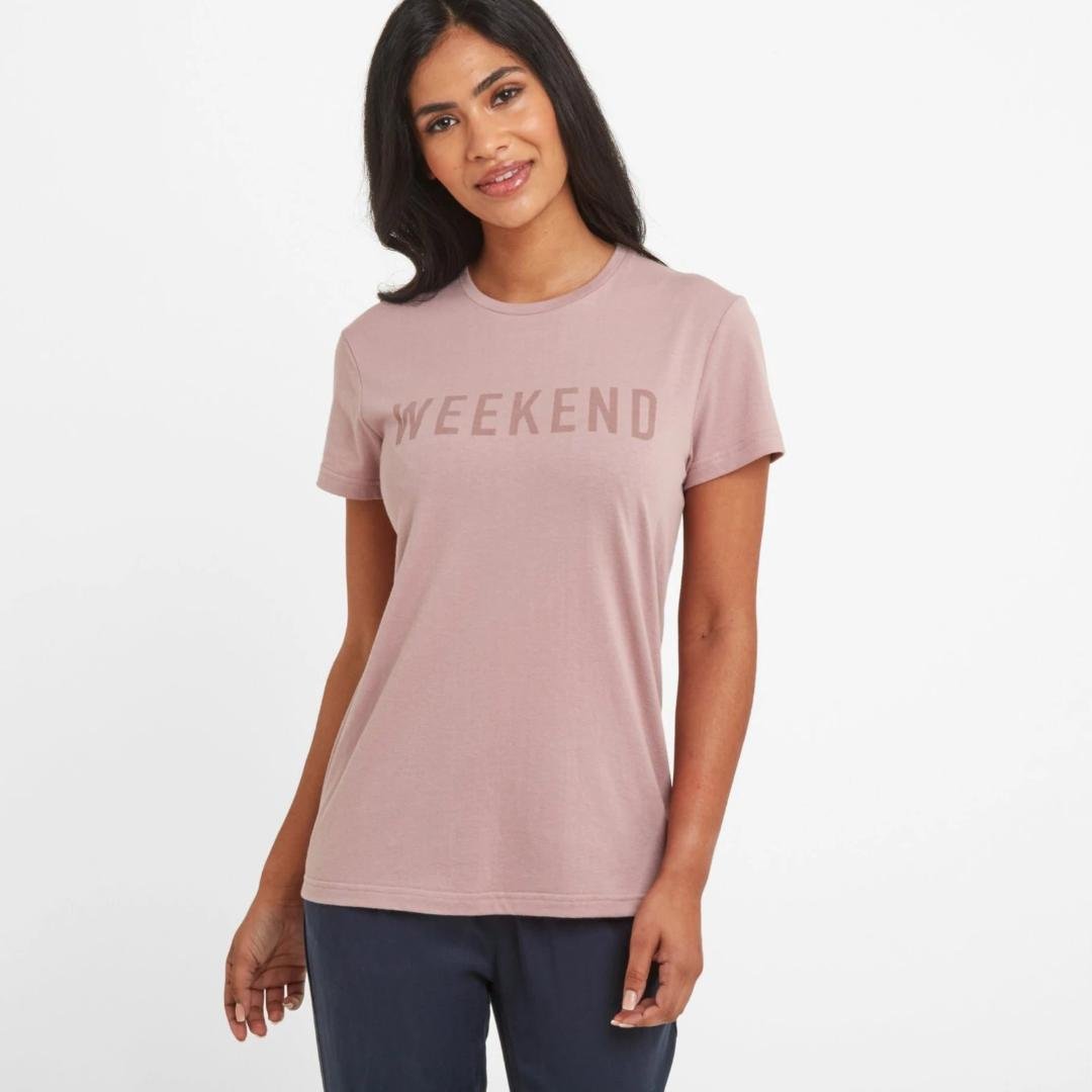 Tog24 Dakota Womens T-shirt - Faded Pink