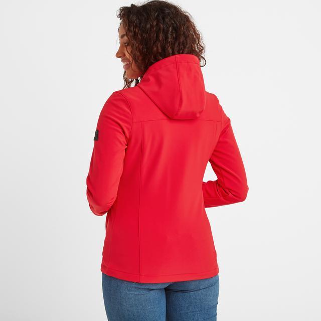 TOG24 Keld Softshell Hooded Jacket - Dark Coral