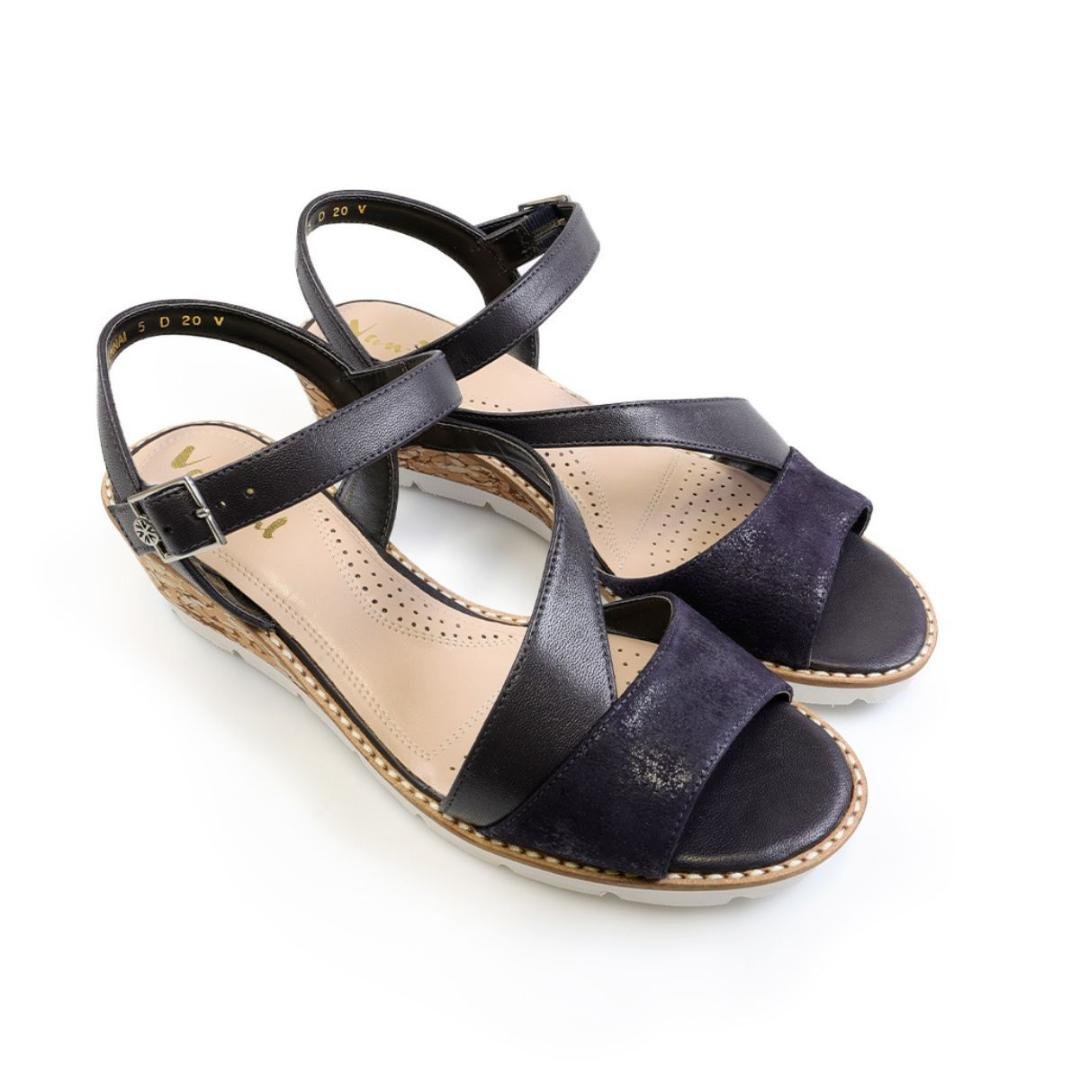 Van Dal Chennai Sandals - Midnight Leather