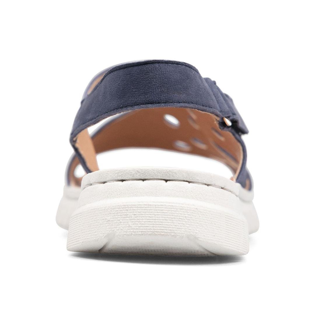 Van Dal Fern Sandals - Navy Nubuck