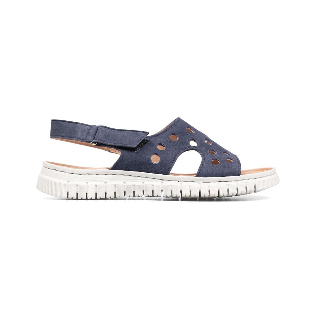 Van Dal Fern Sandals - Navy Nubuck