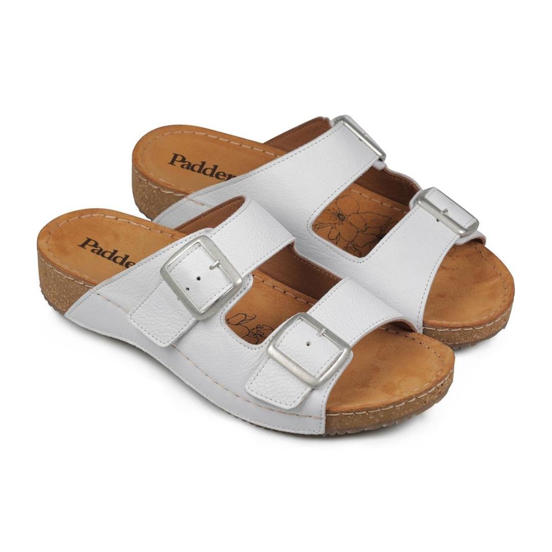 Van Dal Hero Sandals - White Leather