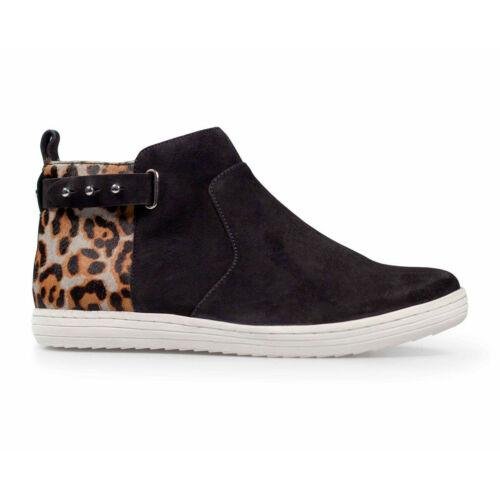 Van Dal 'Ruso' High Top Trainer in Black Size 3