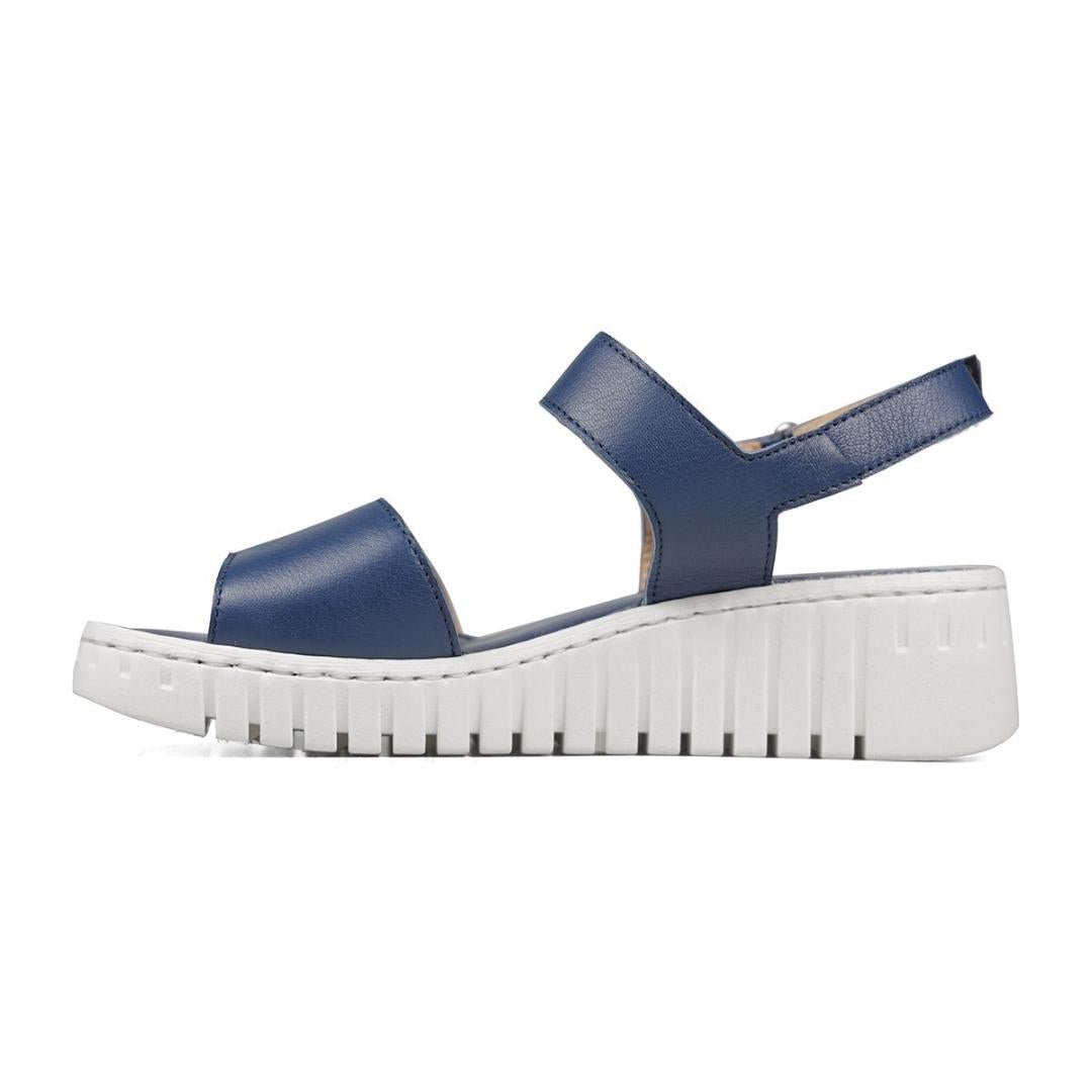 Van Dal Sienna Sandals - Navy Leather