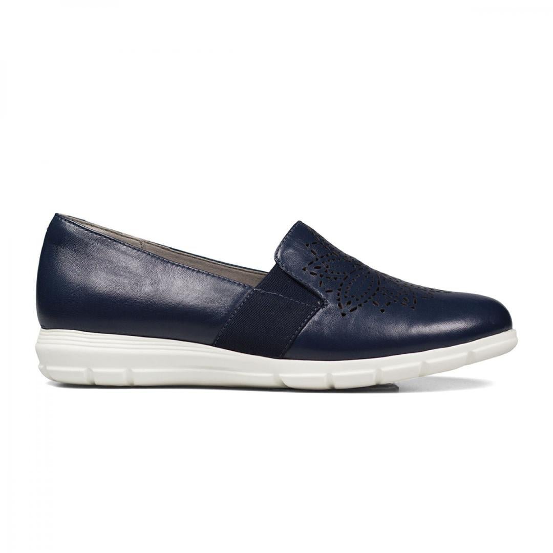 Van Dal 'Wilby' Slip On Trainers - Midnight Leather