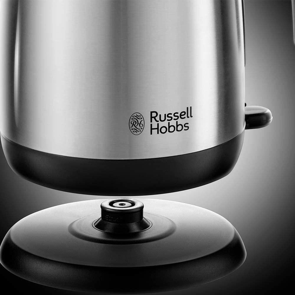 23910 Russell Hobbs Adventure Kettle Open Handle Brushed Stainless Steel