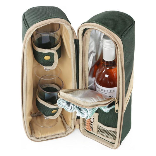 Greenfield Collection Deluxe Forest Green Wine Cooler