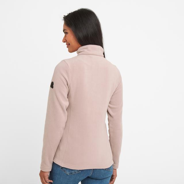 TOG24 Shire Fleece Zip Neck - Dusky Pink