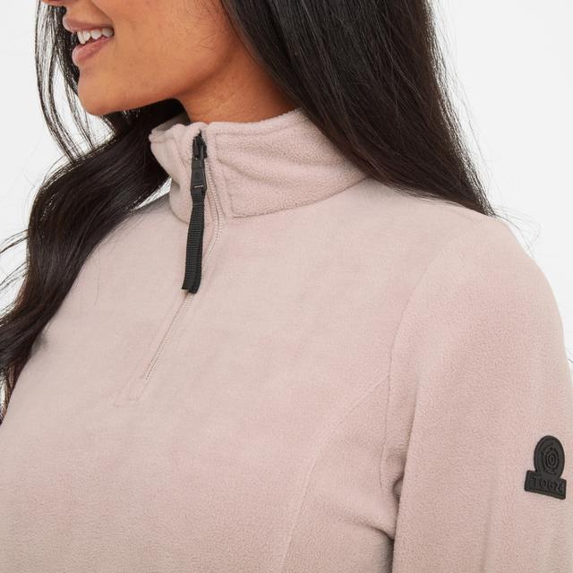 TOG24 Shire Fleece Zip Neck - Dusky Pink