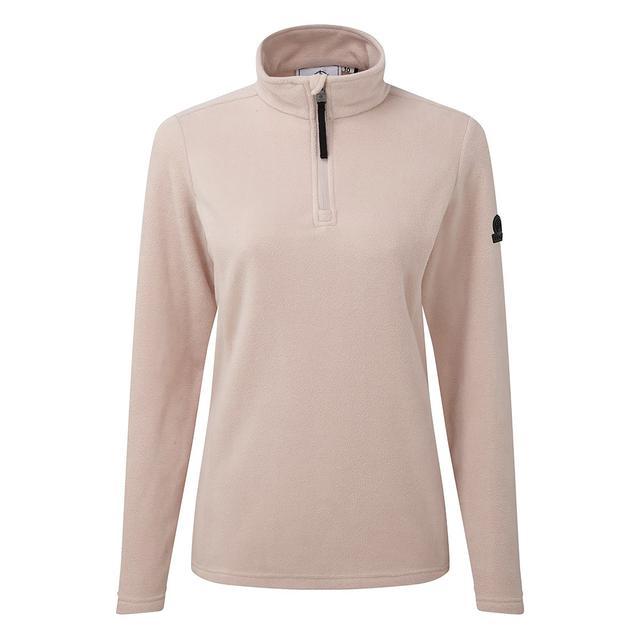 TOG24 Shire Fleece Zip Neck - Dusky Pink