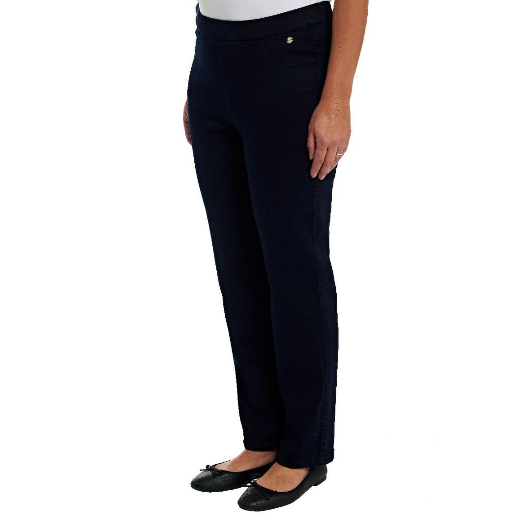 VIZ-A-VIZ Navy Denim Trousers