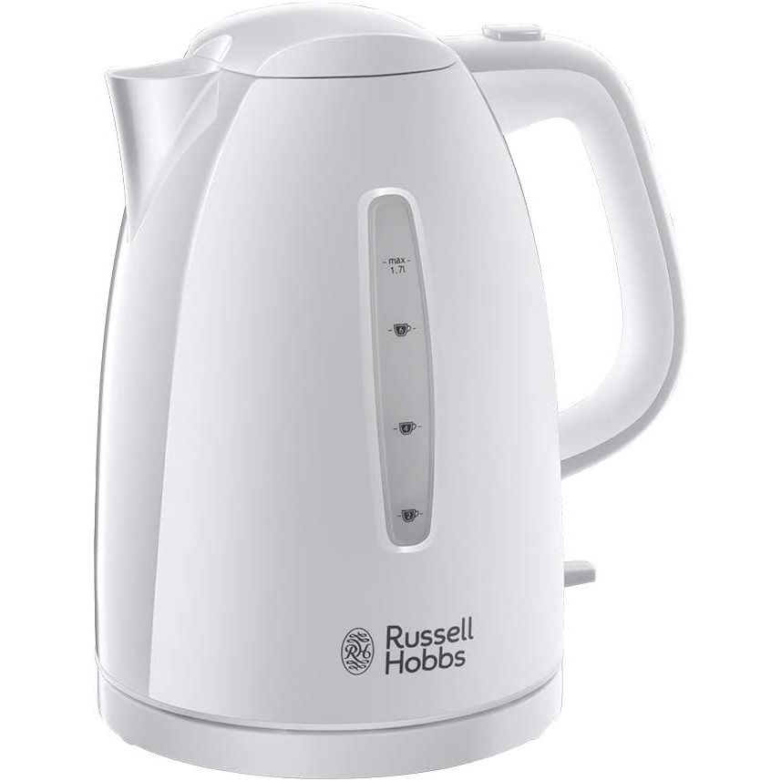 21270 Russell Hobbs Textures Kettle 1.7L White